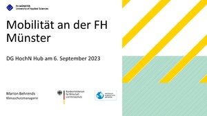 Präsentation Mobilität FH Münster (PDF)